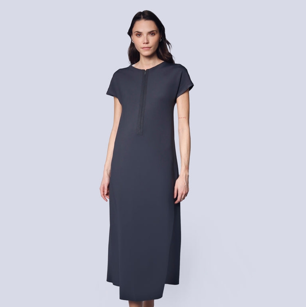 Marie Saint Pierre Hilda Grape Purple Scuba Dress 3